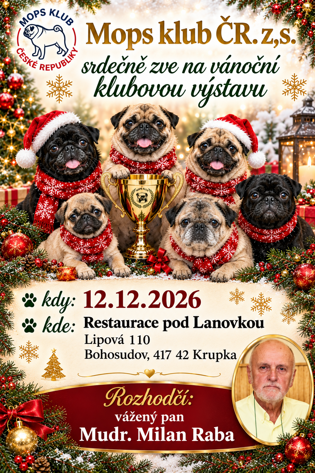 Klubová výstava 12.12.2026